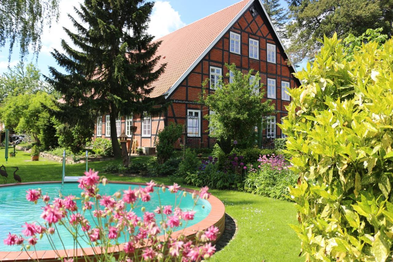 Ferienwohnung mit Sauna Bleckede Exterior foto